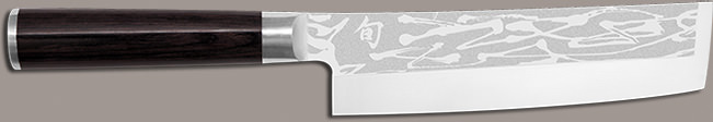 VG-0007 SHUN PRO SHO Nakiri, nůž na zeleninu, délka ostří 16,5cm