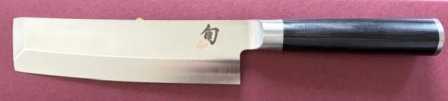 VG-0165NL SHUN PRO Nakiri, pro leváky, délka ostří 16,5cm